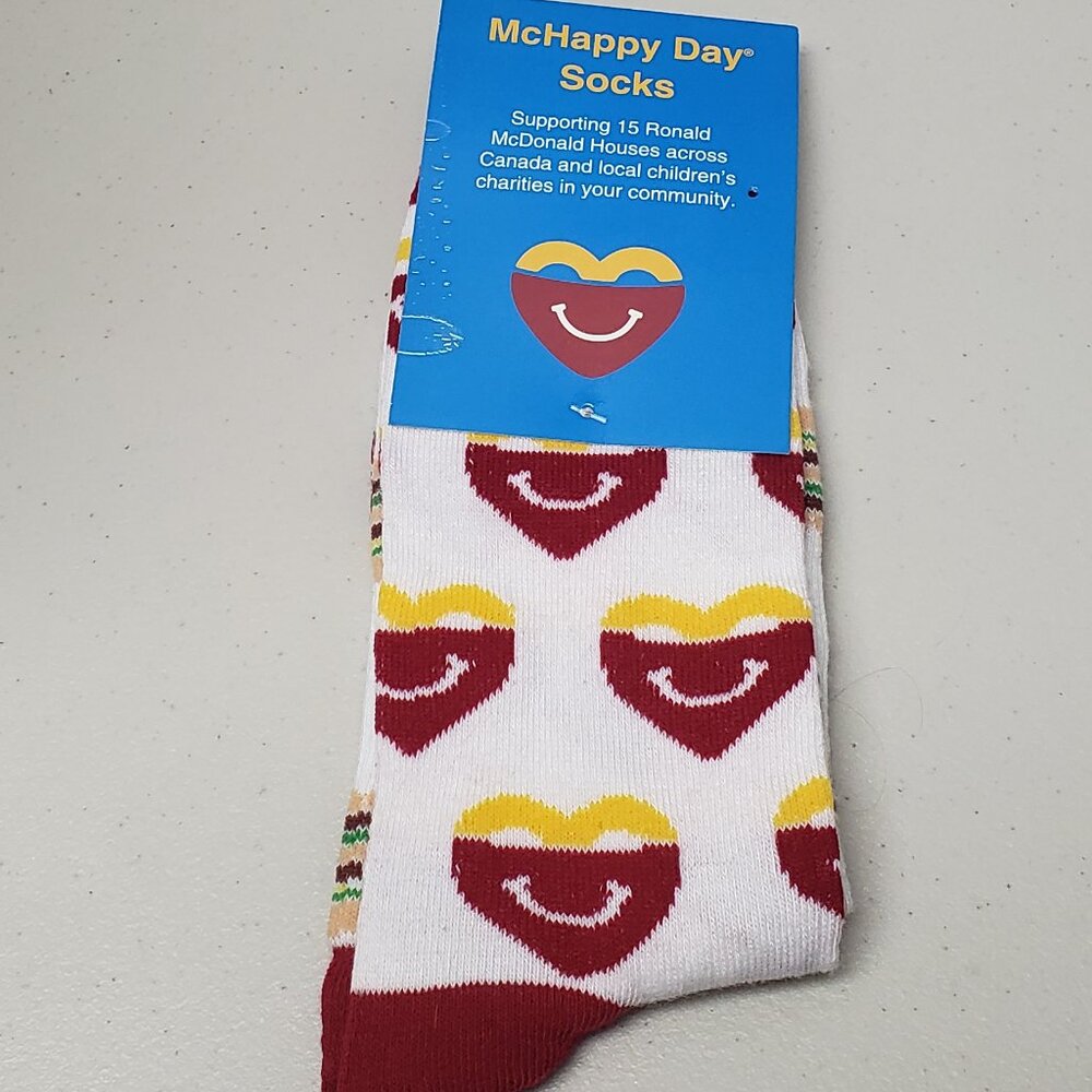 McDonald's McHappy Day Socks (Hearts)